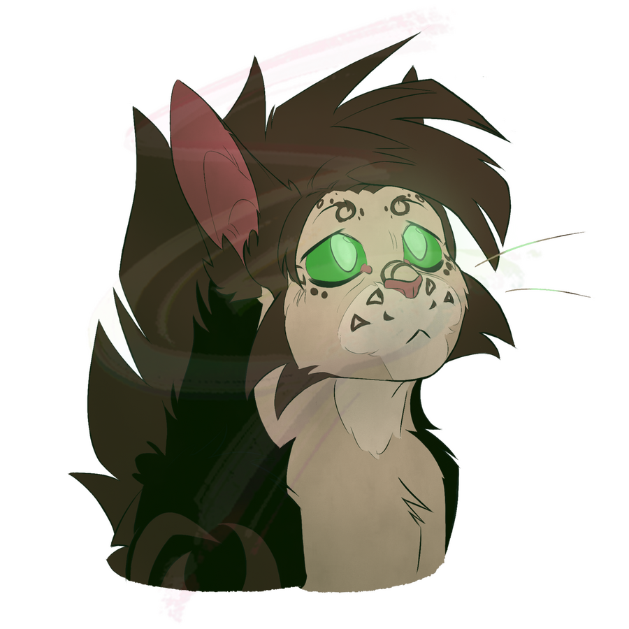 Headshot Flat Color: Commisioner OC: Kippinex