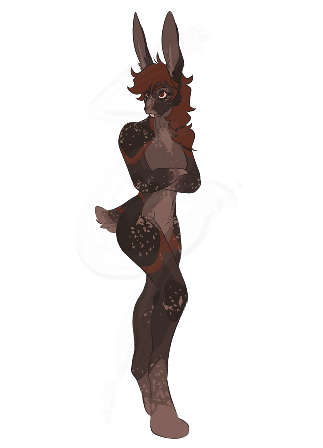 Full Body Flat Color: My OC: Idalia Burrow