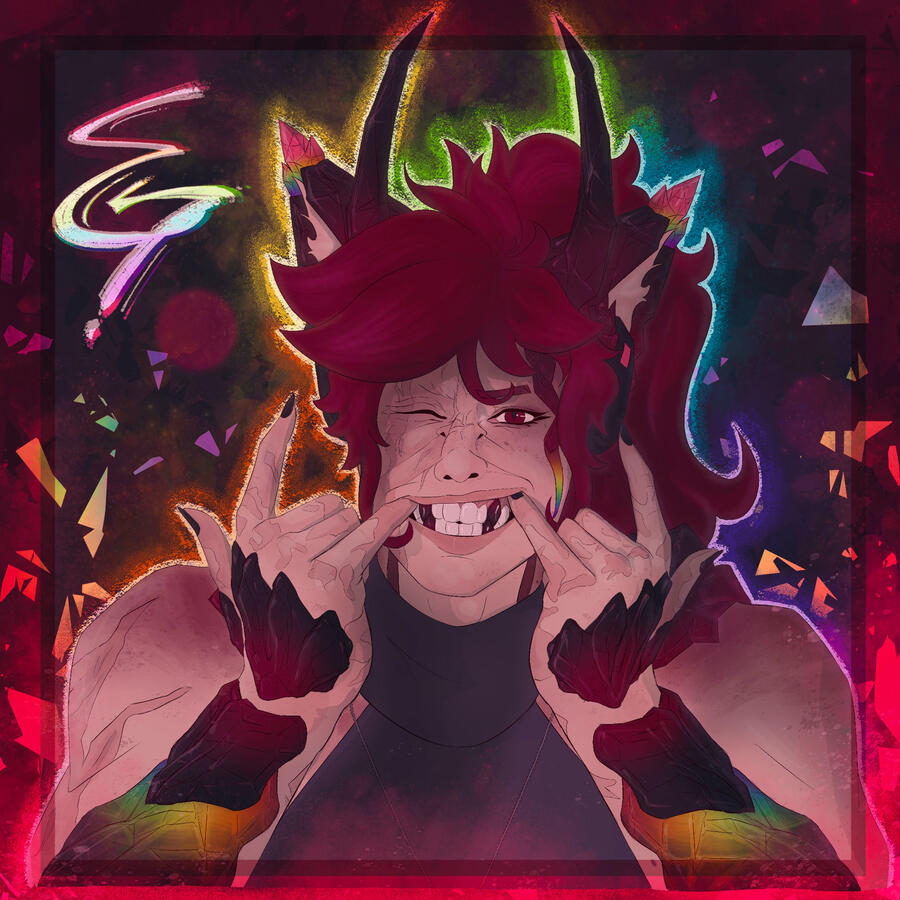 Bust Render: My OC/Brand Shadow Glider