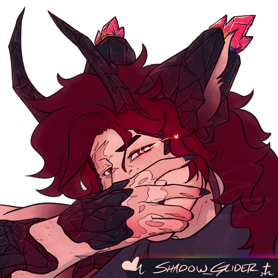 Headshot Render: My OC/Brand: Shadow Glider