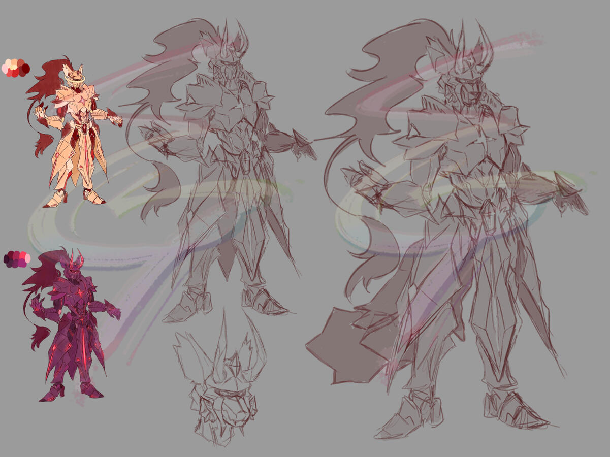 Design Draft: My OC: Lumina